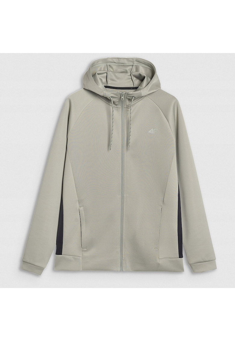 Hanorac de Antrenament Barbati cu Gluga Reglabila si Fermoar - Tehnologie 4FDry - Olive Moss Yellow - Marimi S-3XL - Poliester Elastic - Croiala Regulara - Multi Active - SS25 Hanorac de Antrenament Barbati cu Gluga Reglabila si Fermoar - Tehnologie 4FDry - Olive Moss Yellow - Marimi S-3XL - Poliester Elastic - Croiala Regulara - Multi Active - SS25