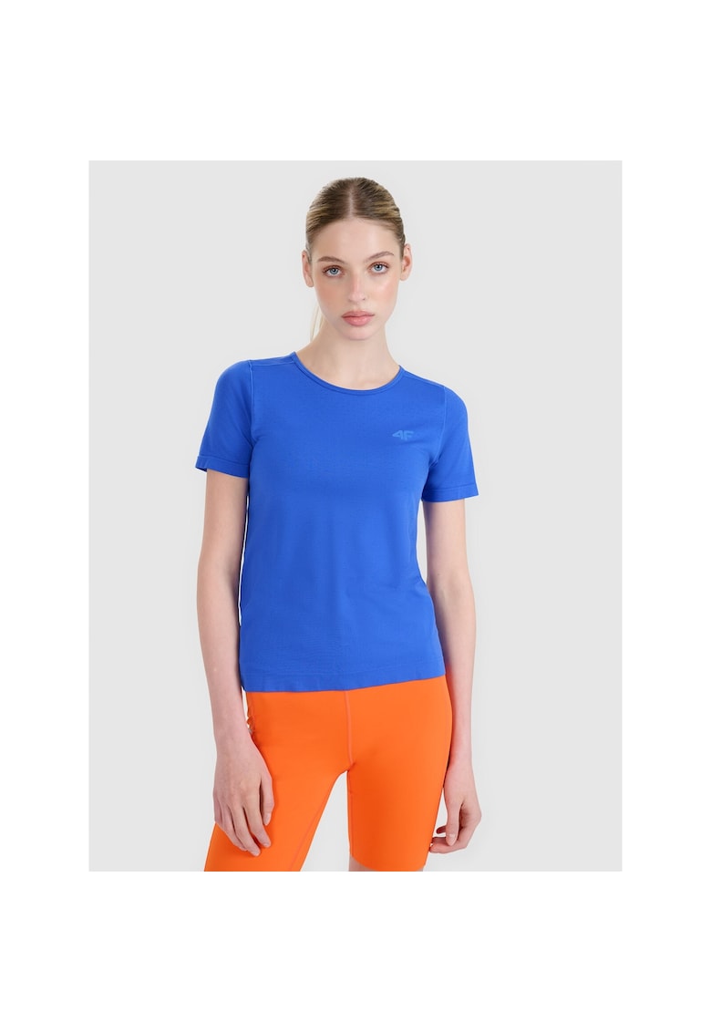 Tricou alergare dama - Uscare rapida - Textil - Albastru
