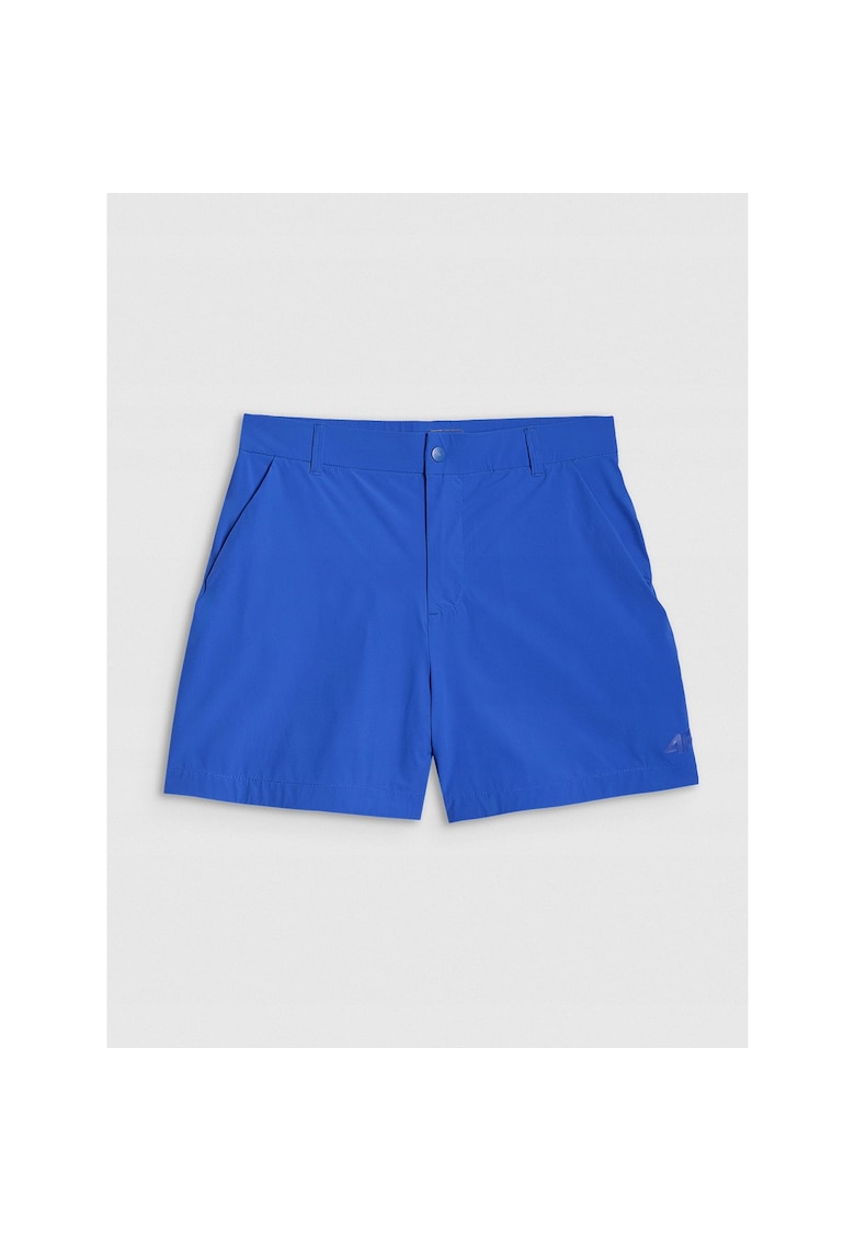 Pantaloni scurti de trekking femei albastri - uscare rapida