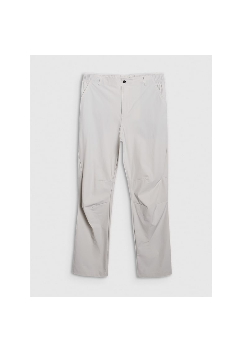 Pantaloni trekking barbati uscare rapida - alb