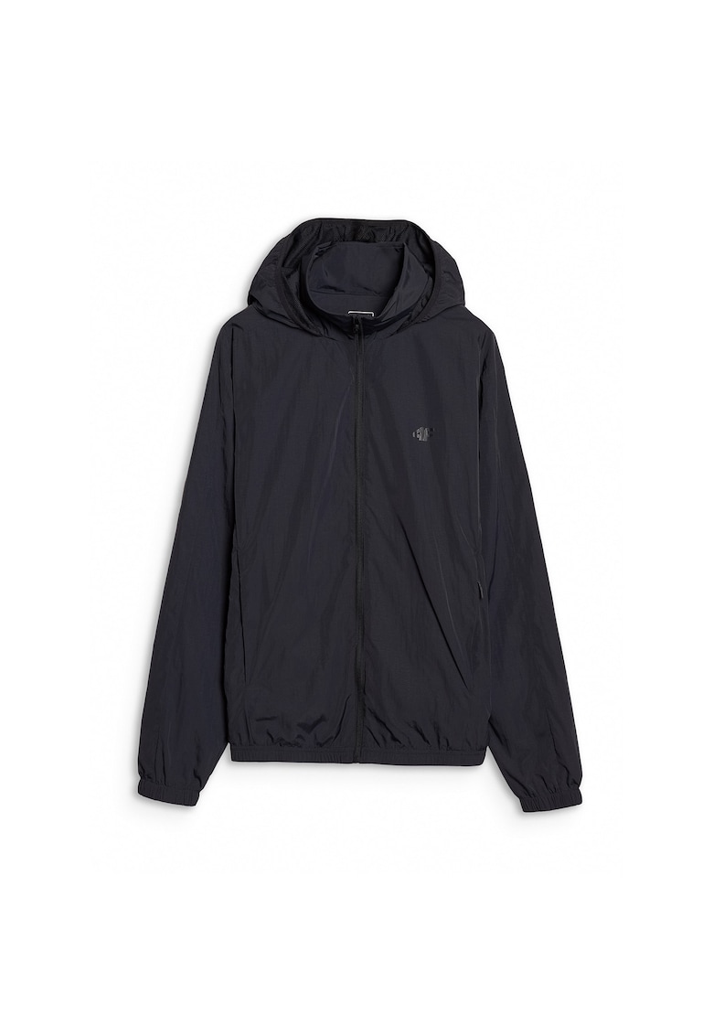 Jacheta de tranzitie barbati poliester - neagra - sportiva