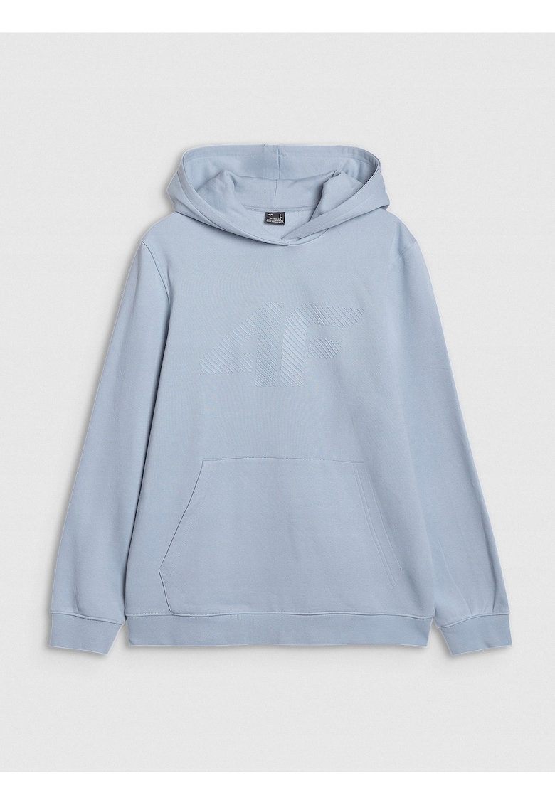 Hanorac barbati albastru - bumbac - gluga