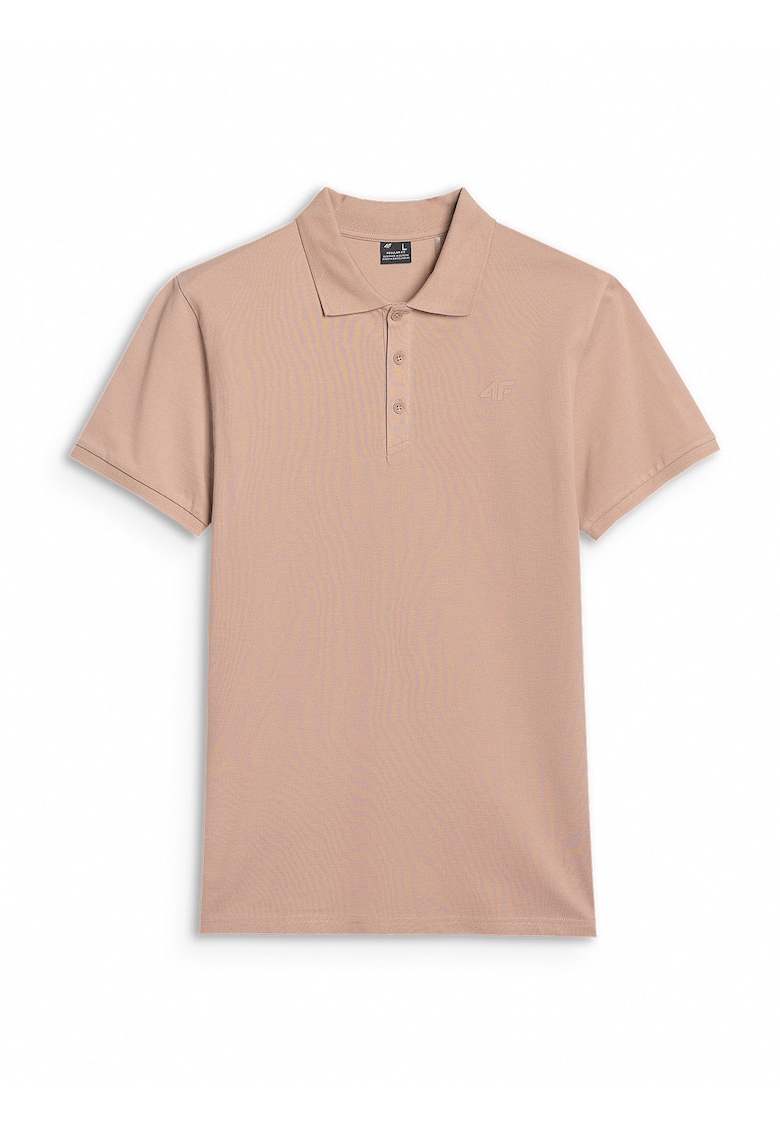 Tricou Polo Barbati Bej - Bumbac 100% - S-XXL - Bej