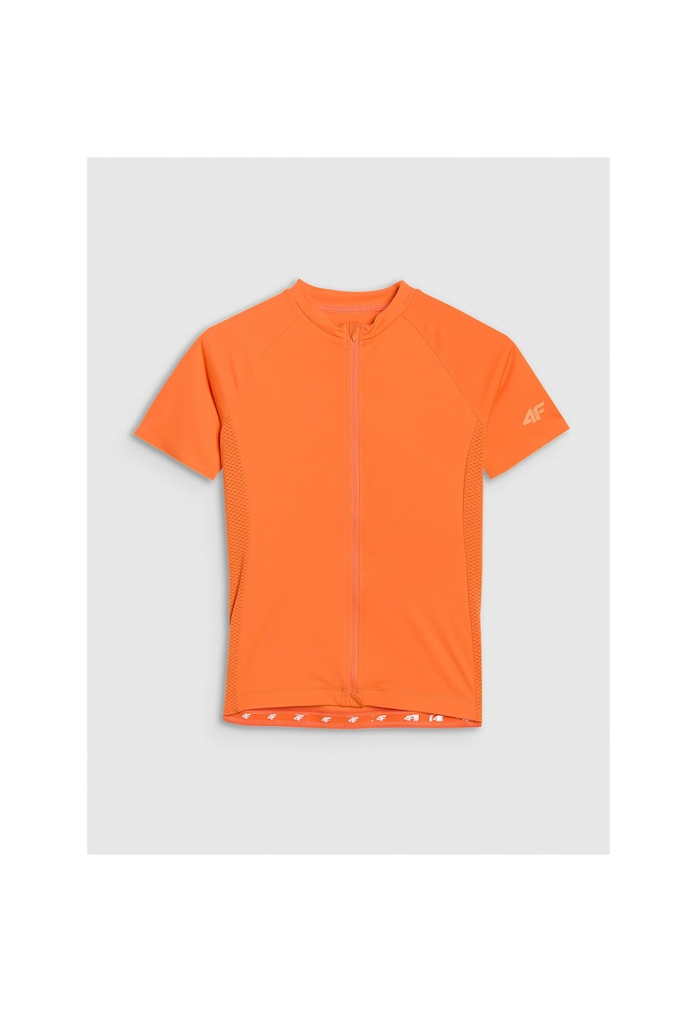 Tricou ciclism dama - Uscare rapida - Textil - Portocaliu