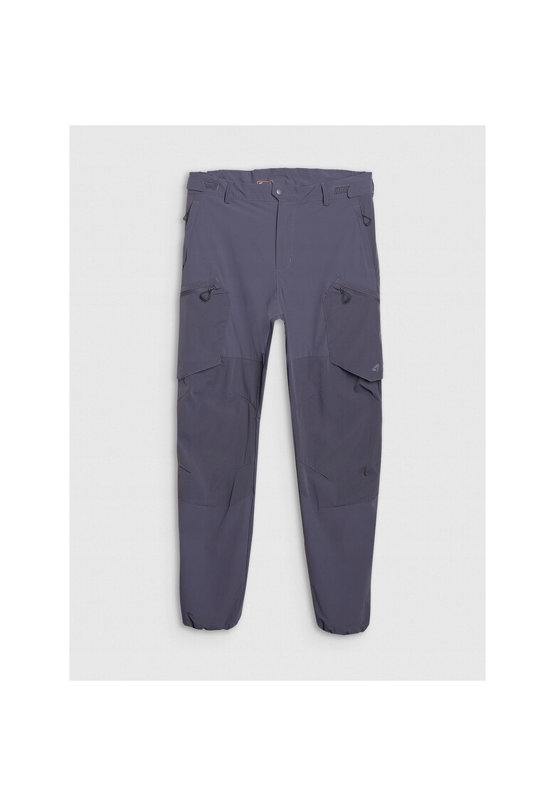 Pantaloni sport barbati pentru trekking - uscare rapida - gri