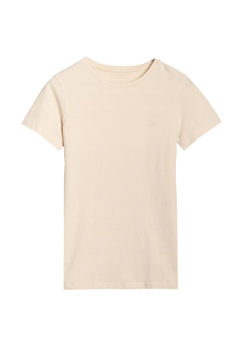 Tricou dama WSS25TTSHF2351-083S - Bumbac - Bej