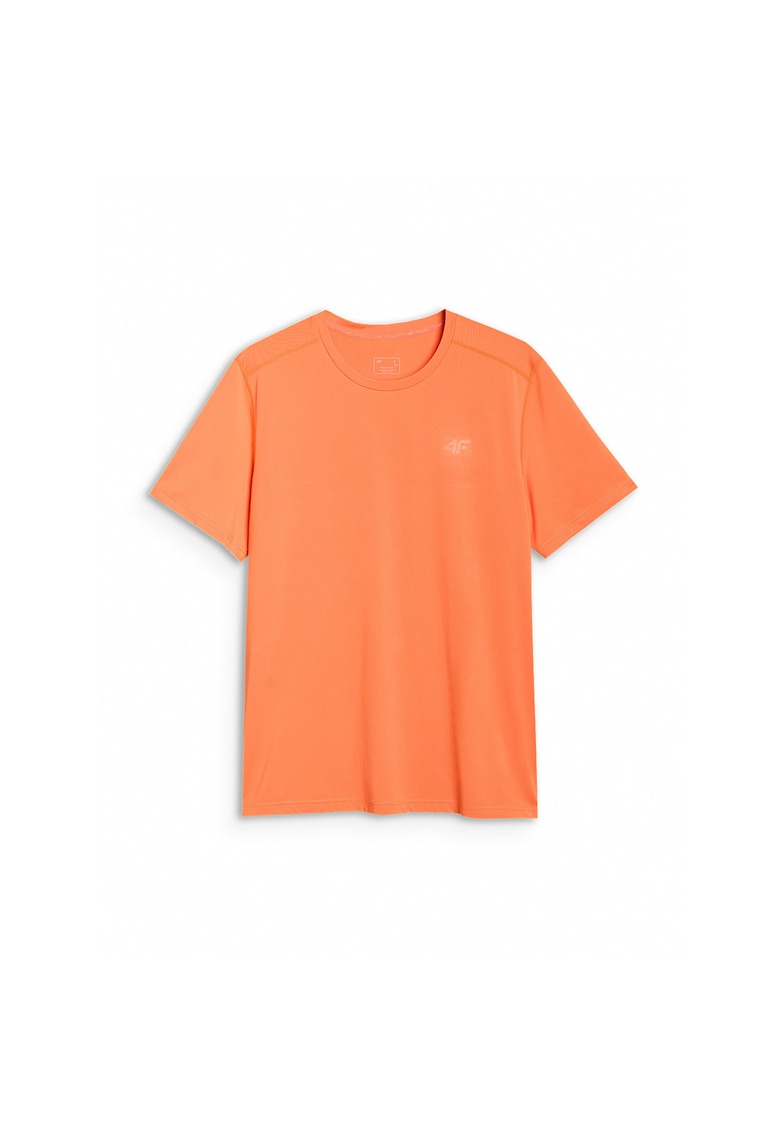 Tricou de antrenament portocaliu - uscare rapida - material sintetic