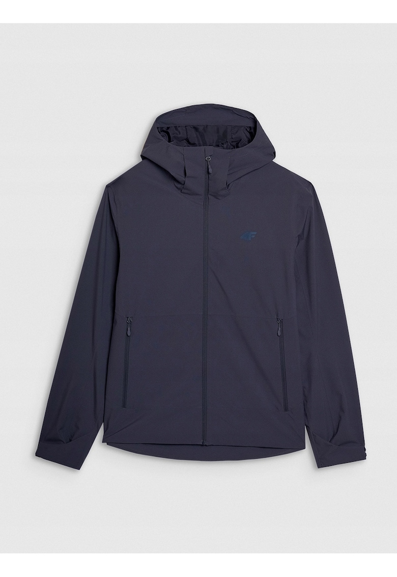 Jacheta de tranzitie barbati membrana NeoDry 5000 - poliester - gluga - impermeabila - albastru