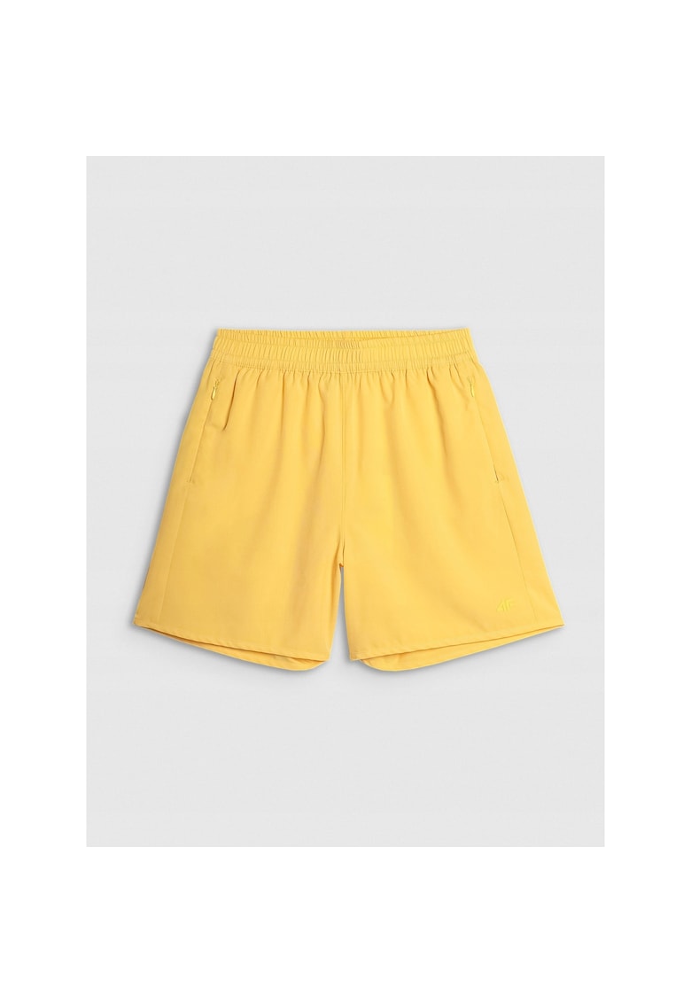 Pantaloni scurti de plaja - galben - elastan - uscare rapida
