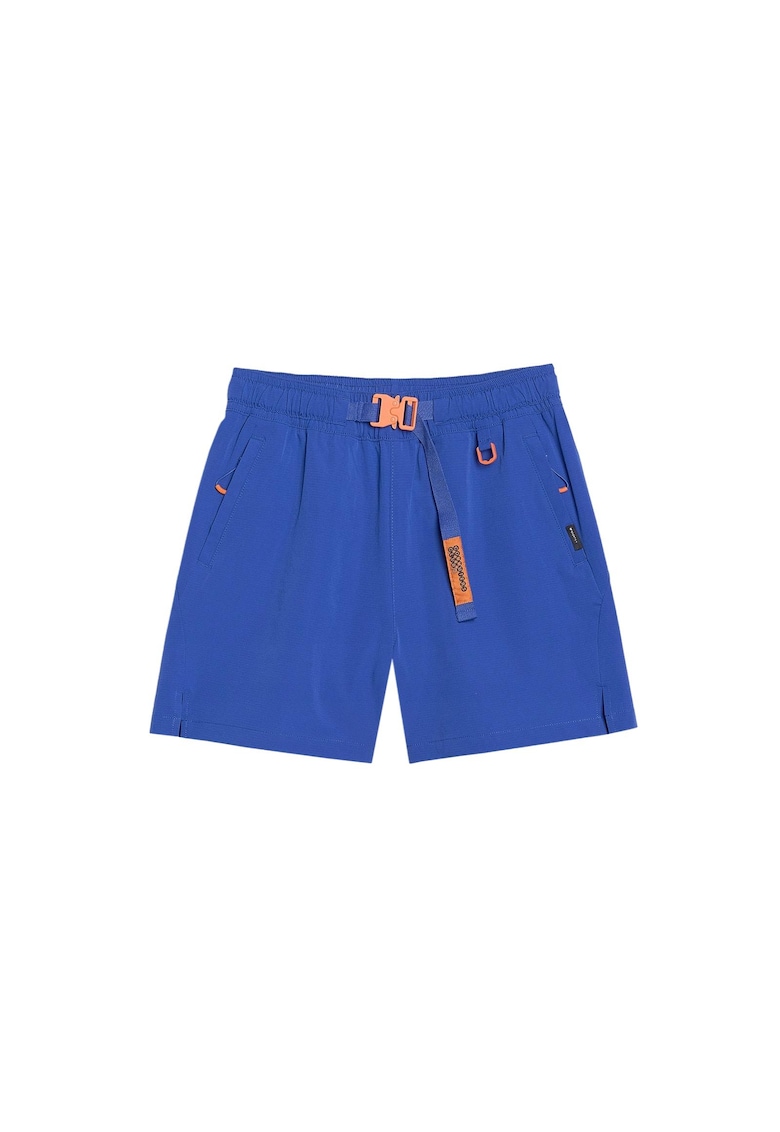 Pantaloni scurti sport dama poliamida - albastru -