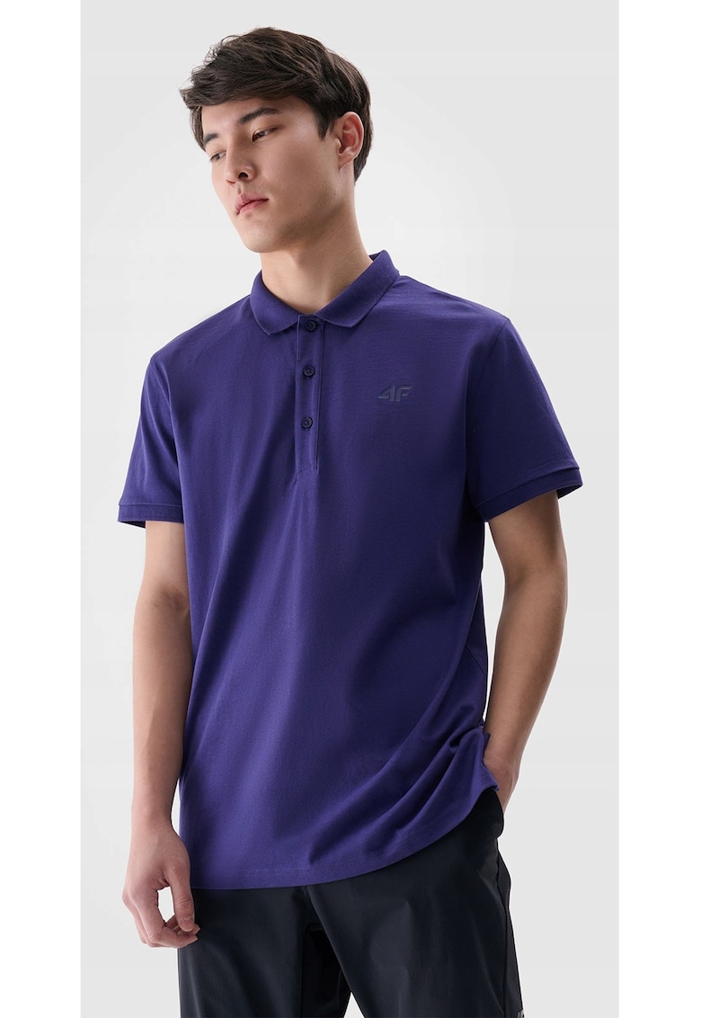 Tricou Polo Barbati Bleumarin - 100% Bumbac - Croiala Regular - Guler Clasic - SPORTSTYLE - Marimi S-XXL