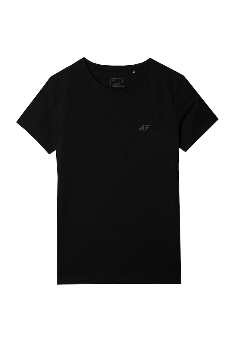 Tricou Slim Negru XS-XXL - Negru