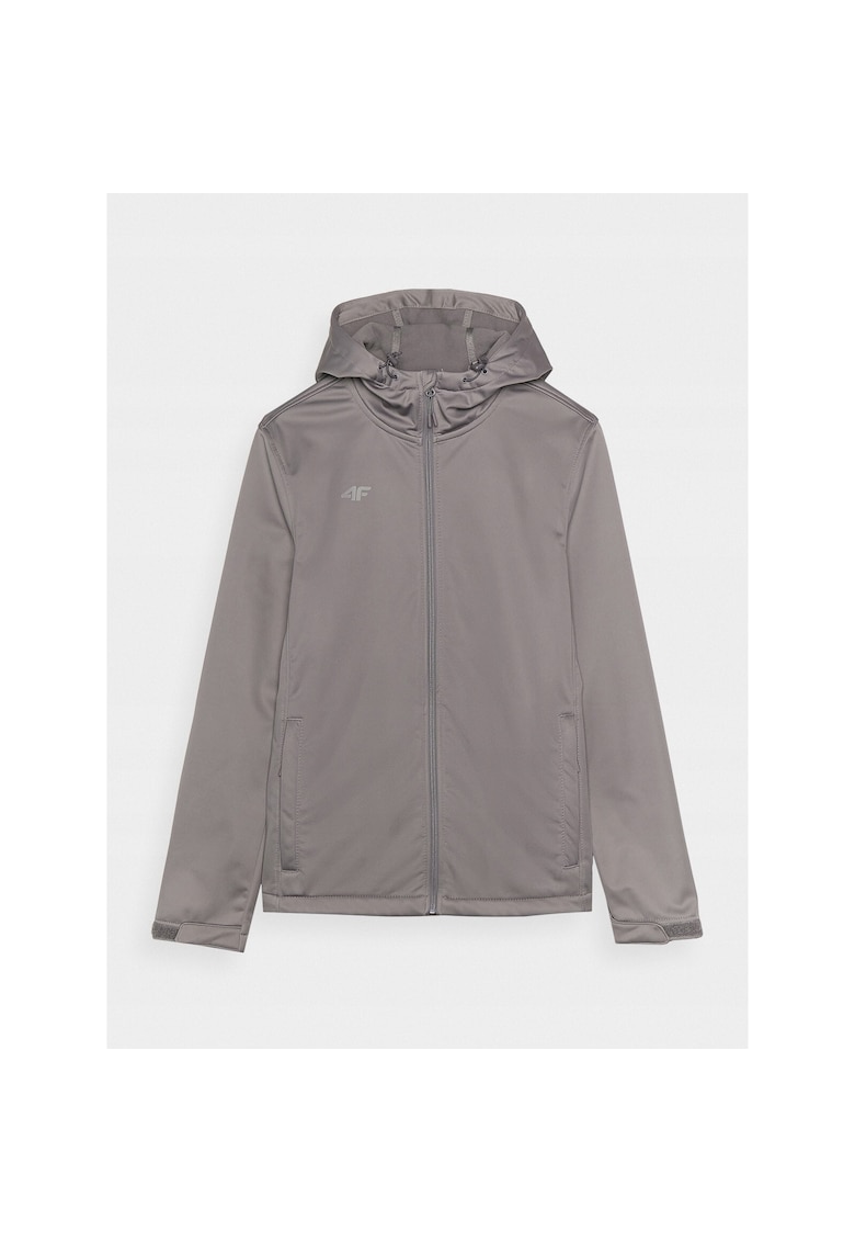 Jacheta sport pentru barbati NOSH4-SFM001B - Fleece - Gri