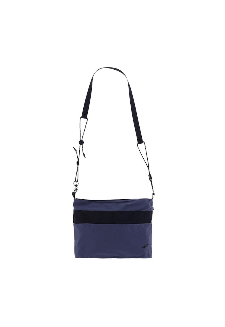 4f Borseta Cross-Body Unisex Antracit - Material Rezistent Rip-Stop - Hidrofob - 28x20 cm - SPORTSTYLE