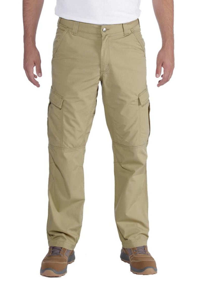 Pantaloni barbati bumbac - bej