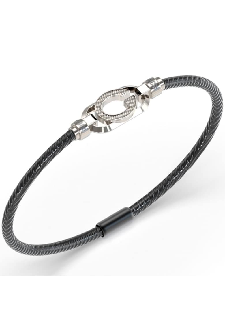 Bratara Regata JUMB04420JWSTBK-L - Argintiu - Negru
