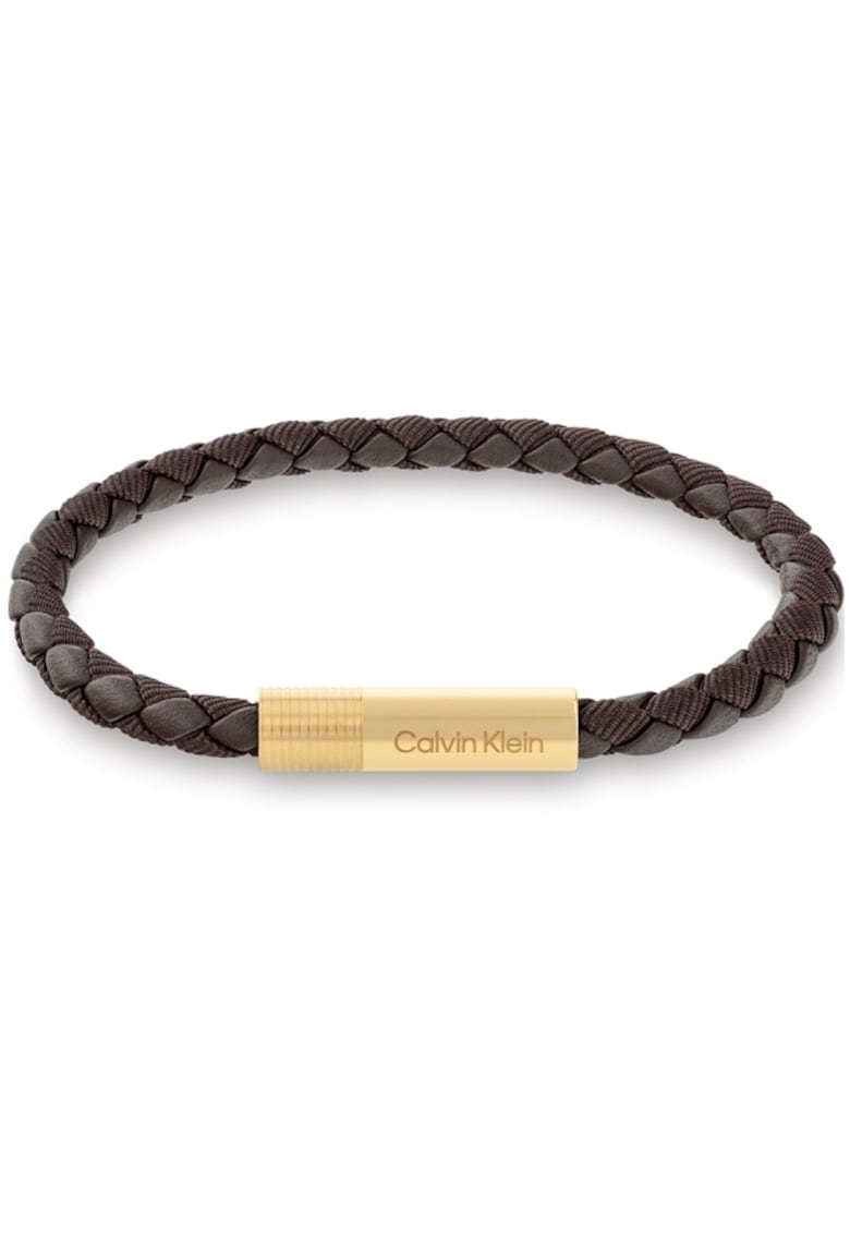 Bratara piele 35100027 - Maro - Rose gold - Auriu/Maro/Roz
