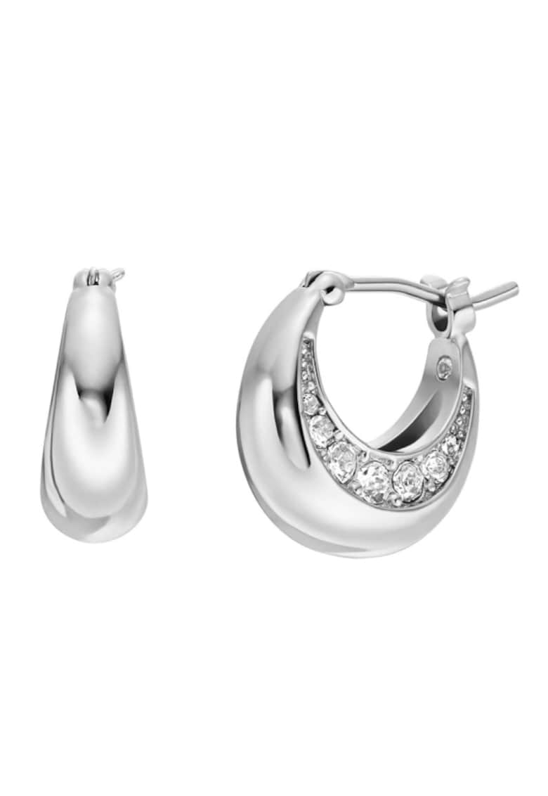 Cercei rotunzi cu cubic zirconia JOA00824040 - Argintiu