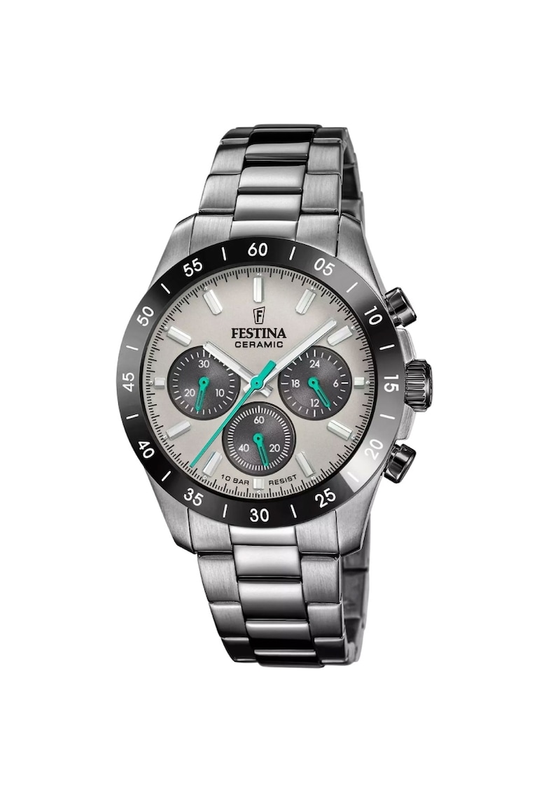 Ceas barbati F20703/1 Quartz Argintiu