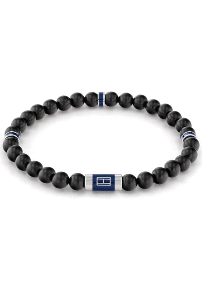 Bratara Men`s Collection Argintiu - 697955 - Negru/Argintiu