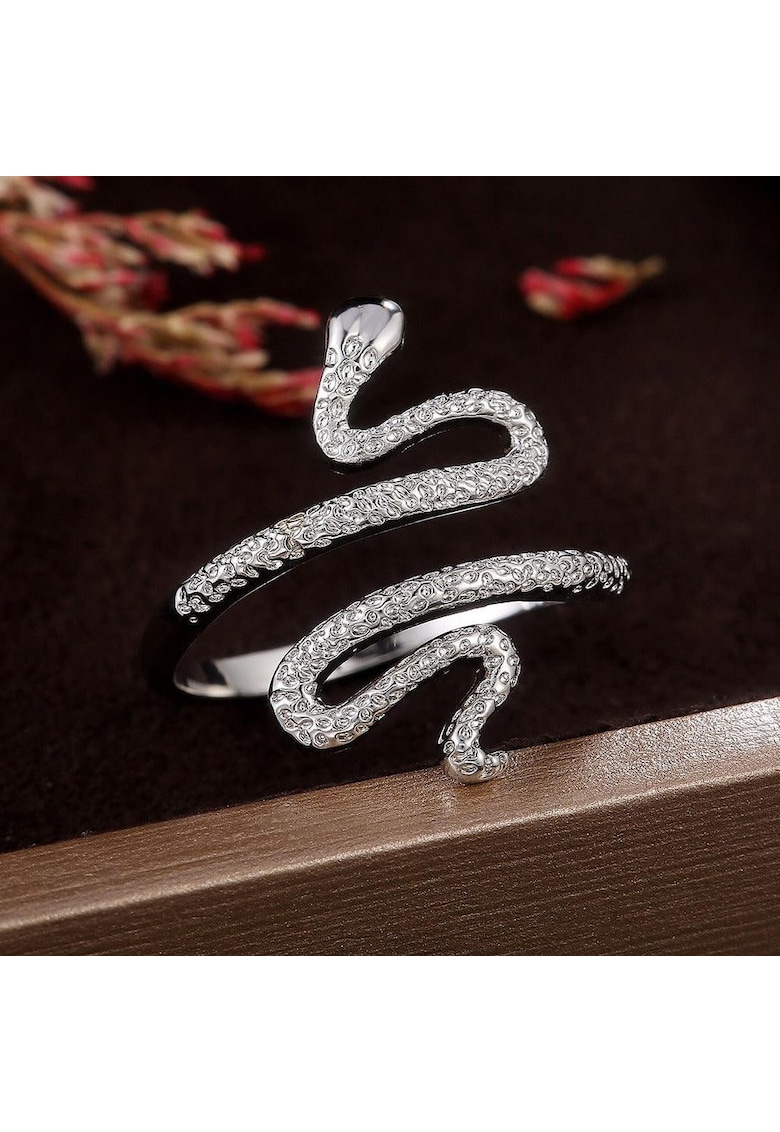 Inel argintiu - forma de sarpe - Noelia C2