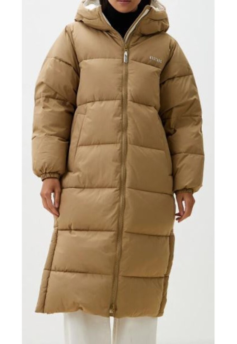 Geaca barbati - Crystal City - parka - bej - 100% poliester