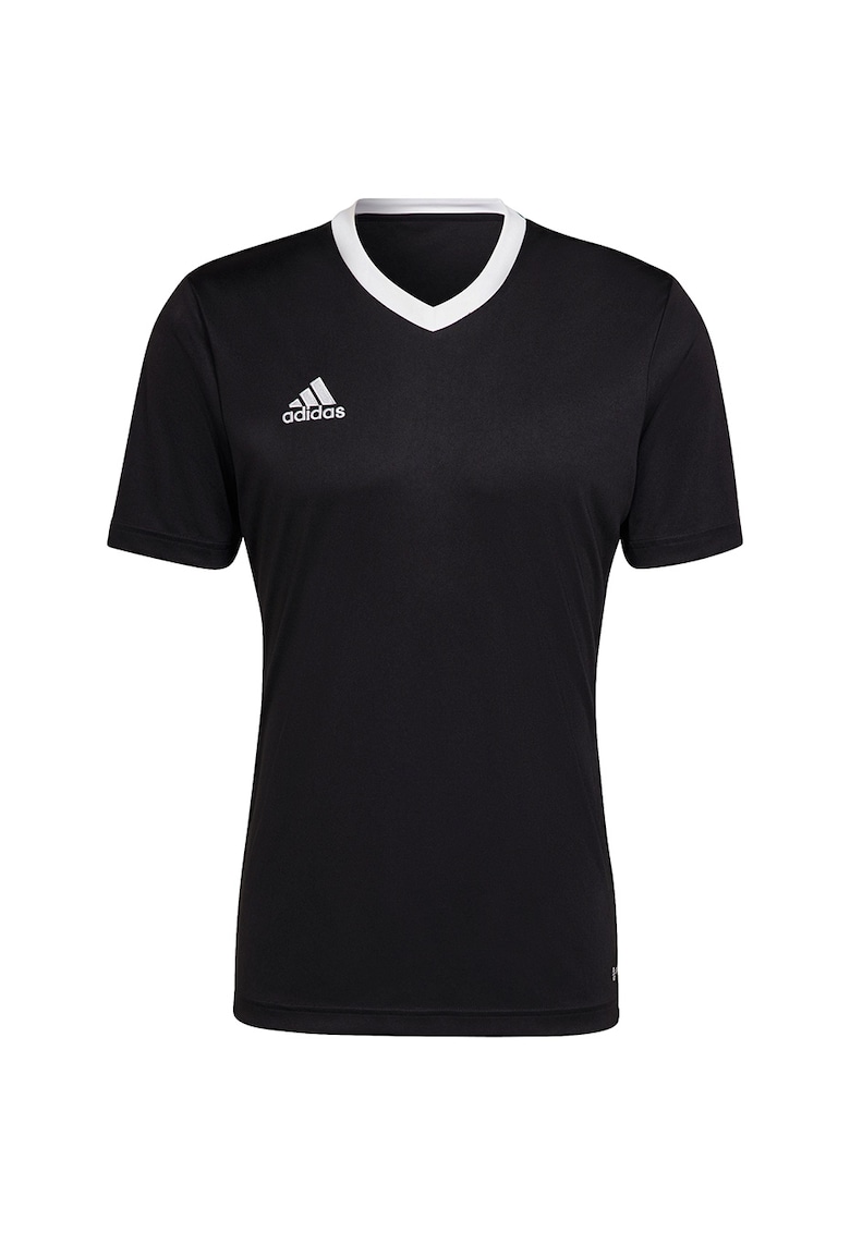 Tricou sport barbatesc Entrada 22 - negru - poliester reciclat