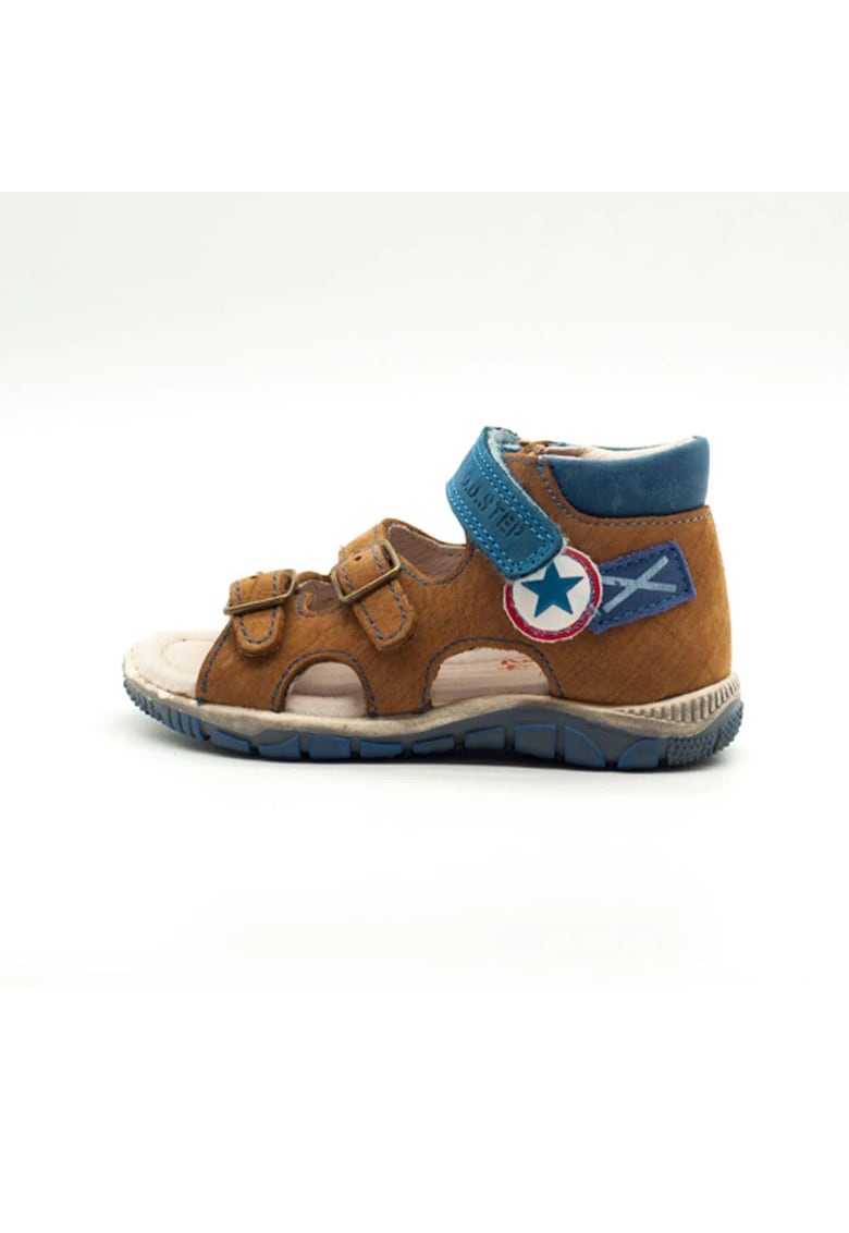 Sandale Baieti -  Inchise la Spate - cu Talpa Flexibila - K330-19 - Maro -