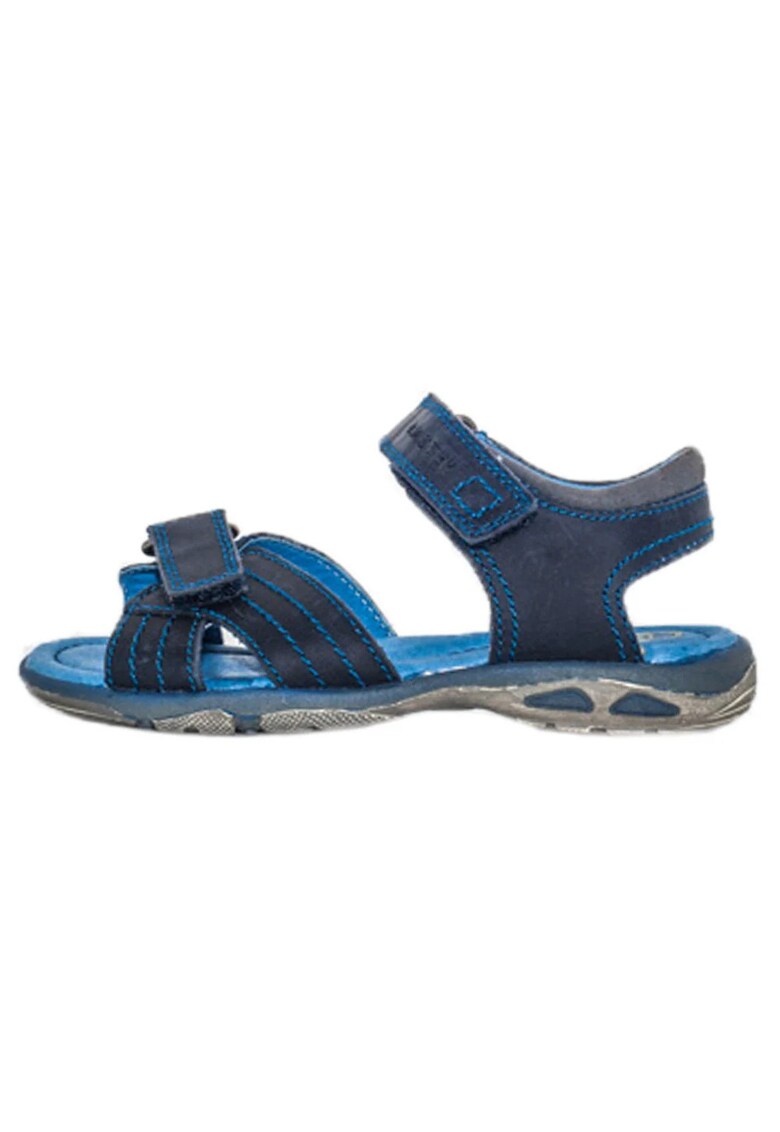 Sandale din Piele Baieti - Talpa Cauciuc - AC290-56A - Albastru