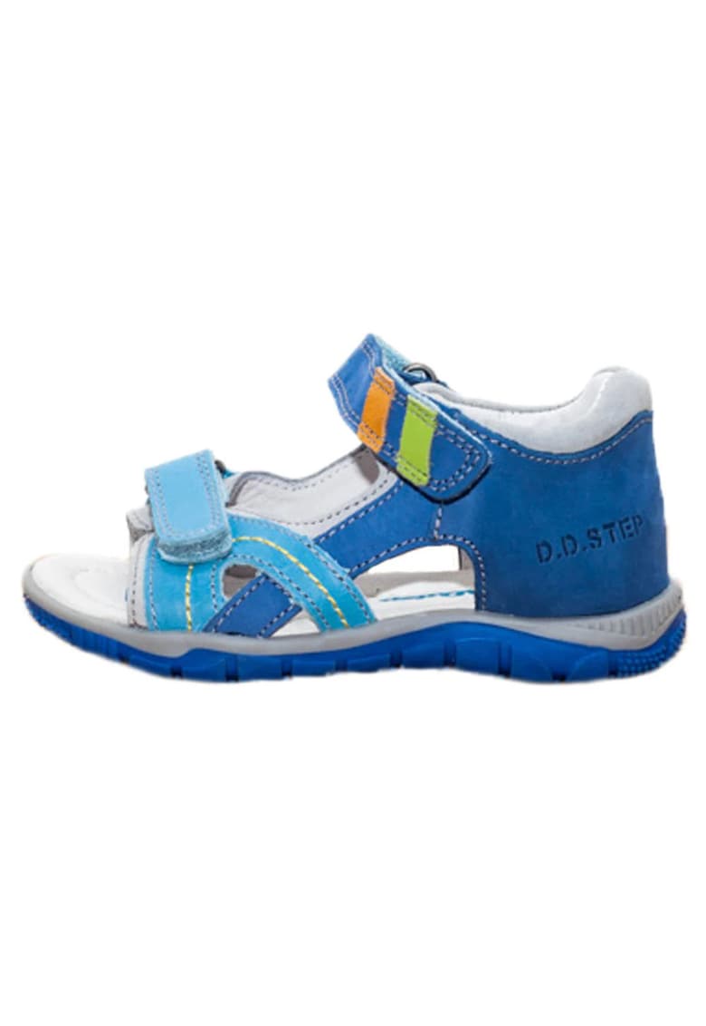 Sandale Baieti - Inchise la Spate - din Piele - Albastre - K330-4000 - Albastru