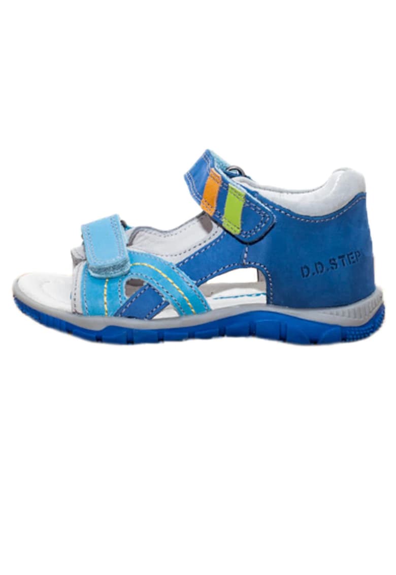 Sandale Baieti -  Inchise la Spate - din Piele - Albastre - K330-4000 - Albastru