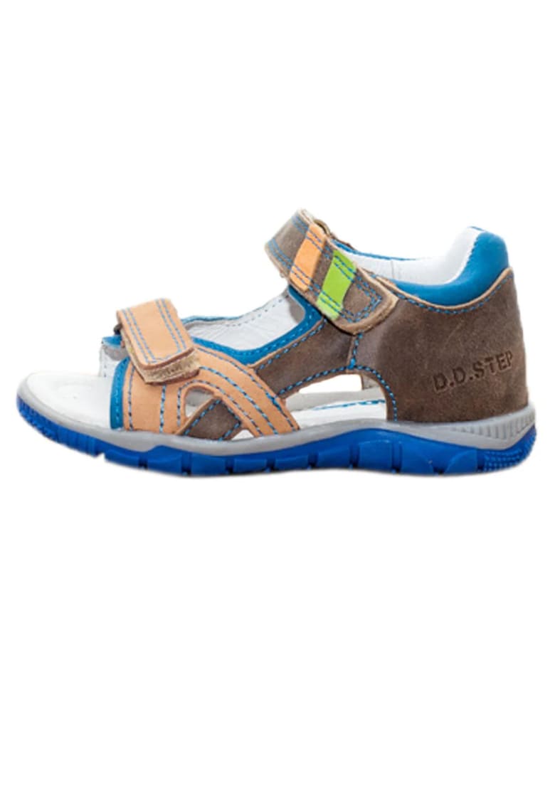 Sandale Baieti -  Inchise la Spate - din Piele - Maro - K330-4000A - Maro