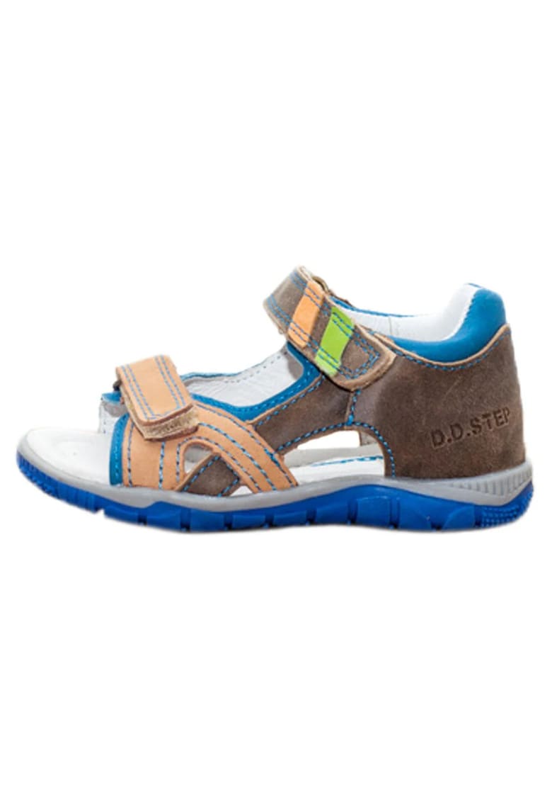 Sandale Baieti - Inchise la Spate - din Piele - Maro - K330-4000A - Maro
