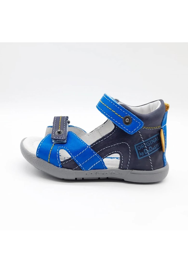 Sandale Baieti - Inchise la Spate - din Piele - Albastre - AC048-801A - Albastru