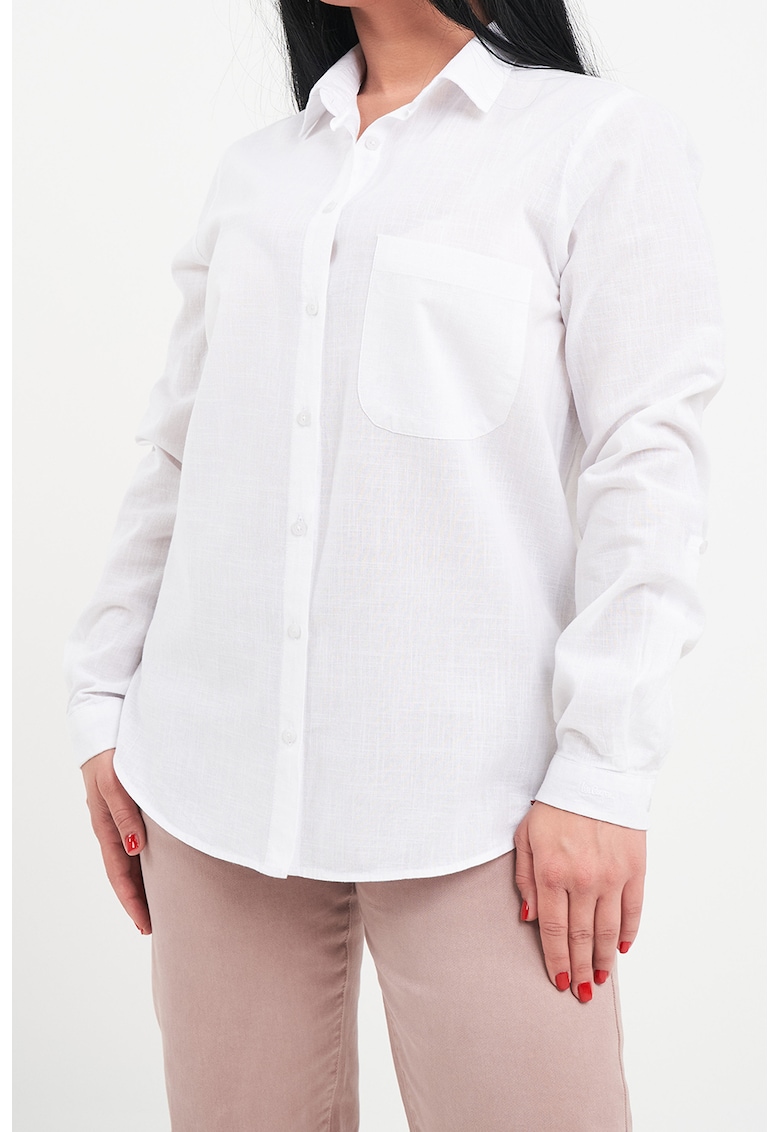 Camasa de bumbac cu guler clasic