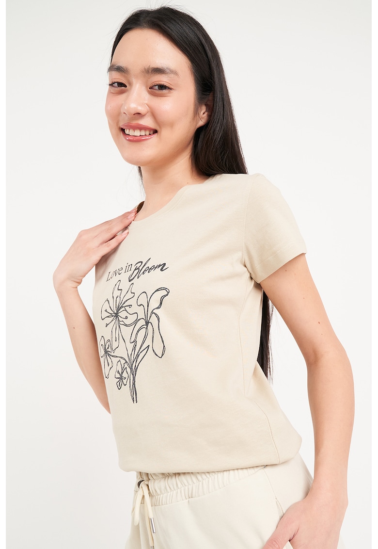 Tricou de bumbac cu imprimeu