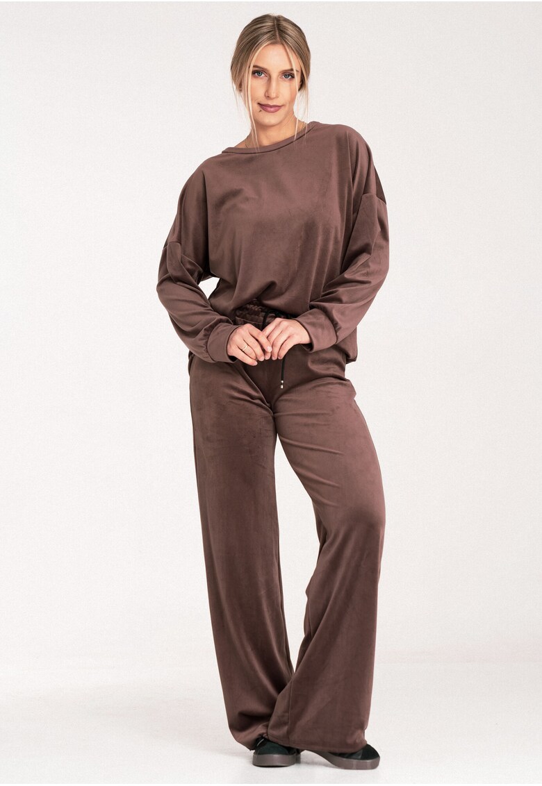 Trening dama - poliester/elastan - maro - confortabil - elegant -