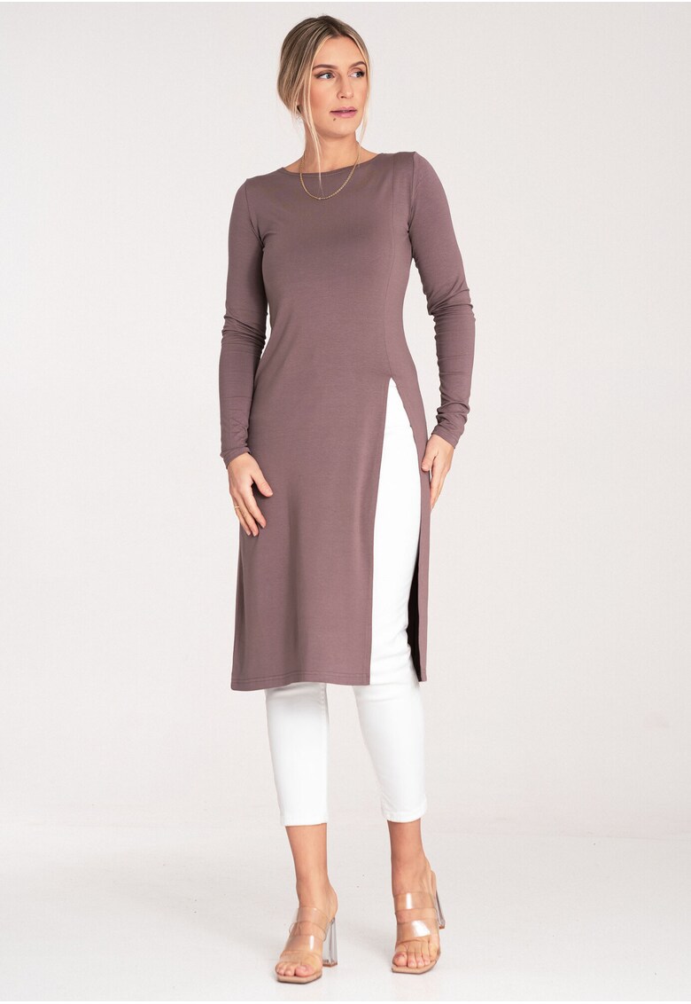 Bluza lunga dama - Viscoza/Elastan - Maro