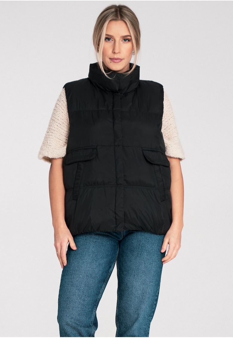 Vesta dama M607 -  Poliester - Negru -