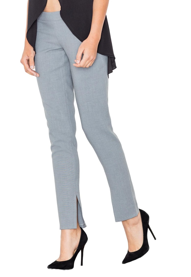 Pantaloni dama M474 - elastici - gri