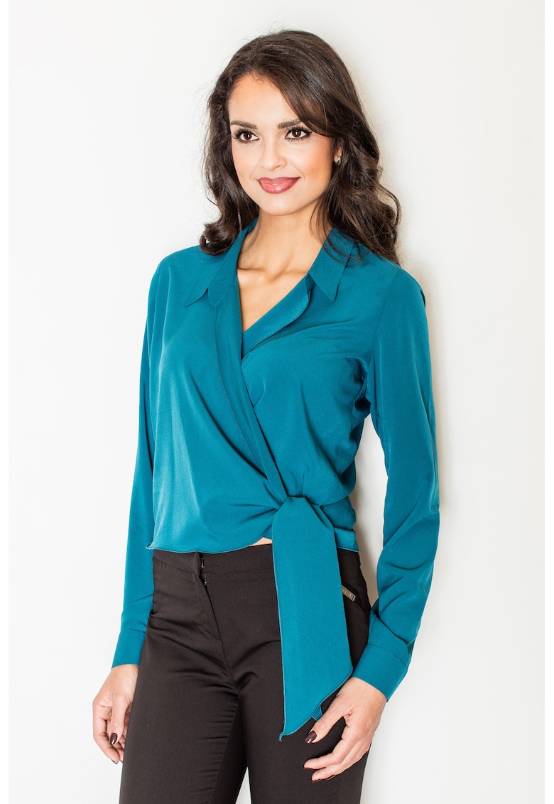 Bluză damă Pryvere M432 albastru închis - Albastru