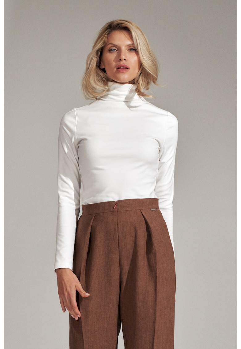 Bluza dama - Poliester/Elastan/Viscoza - Eleganta - Alb Bluza dama - Poliester/Elastan/Viscoza - Eleganta - Alb