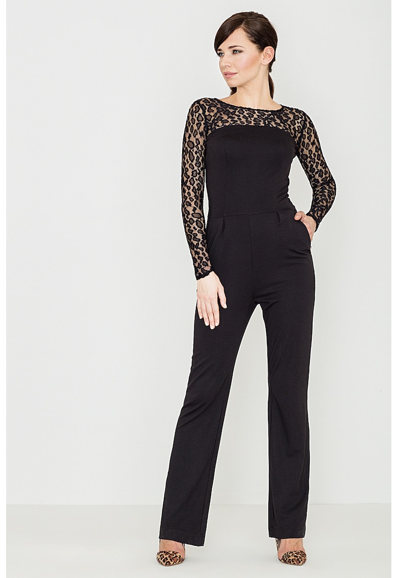 Salopeta dama -  neagra - viscoza -