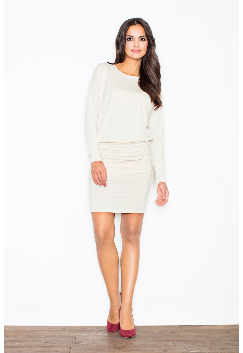 Rochie culeturi - maneci lungi - viscoza