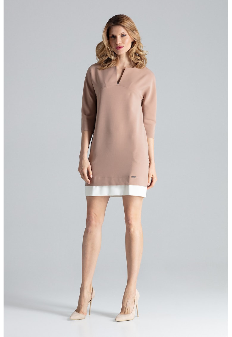 Rochie eleganta - cu buzunare - poliester