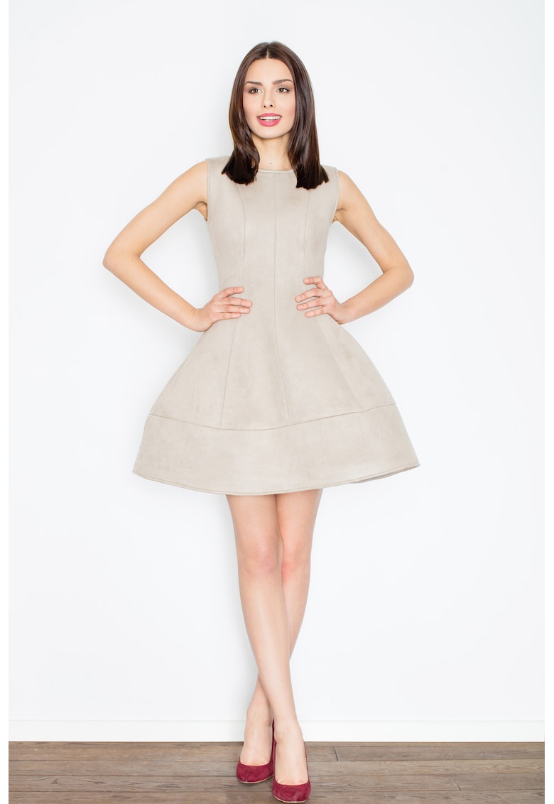 Rochie evazata - poliester