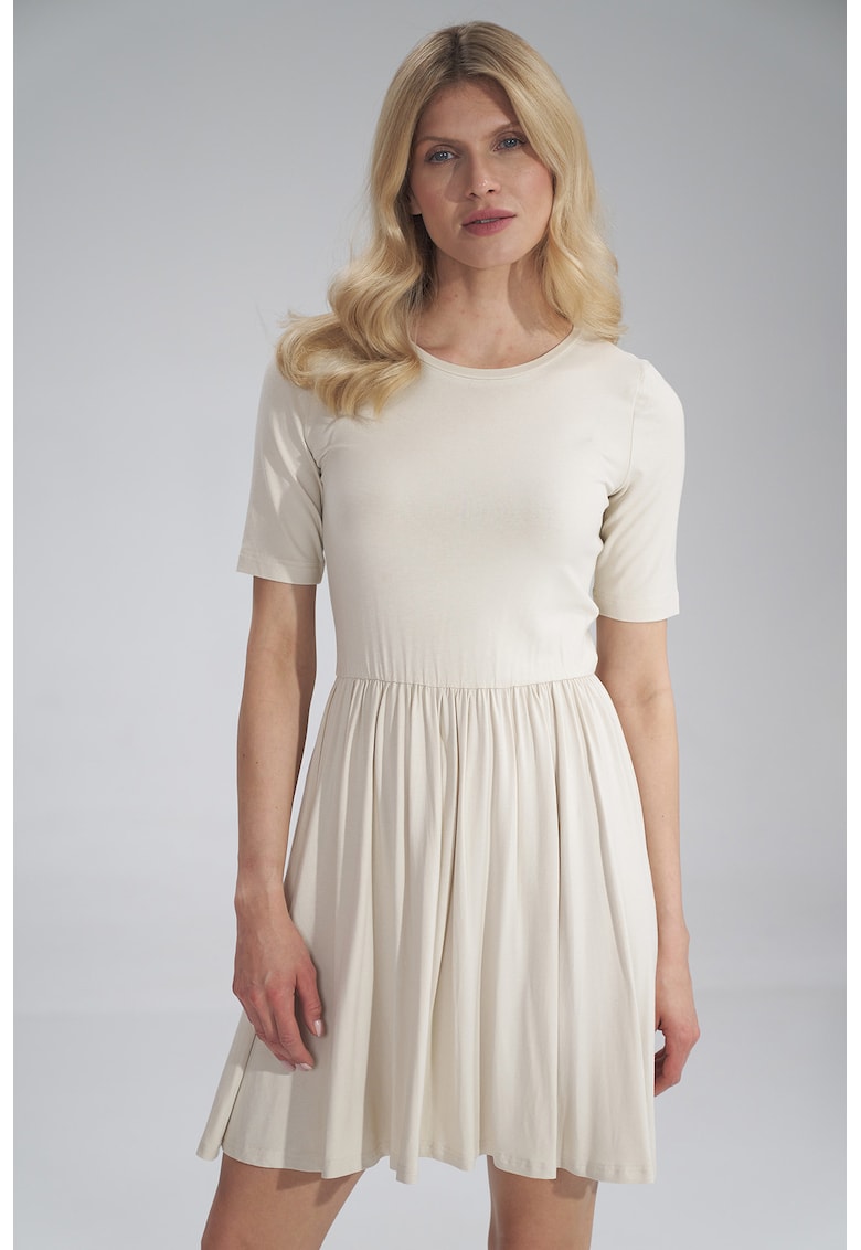 Rochie de vara - M751 - alb - viscoza -