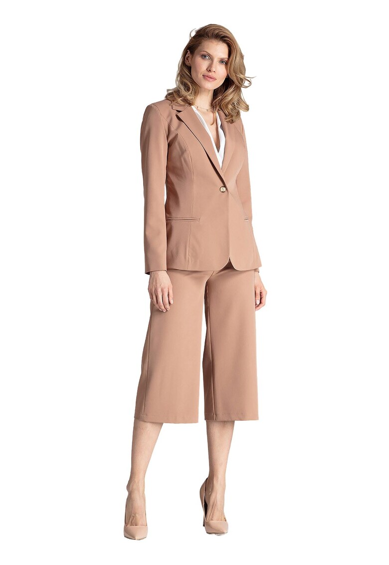 Sacou dama M653 - Poliester/Viscoza - Maro