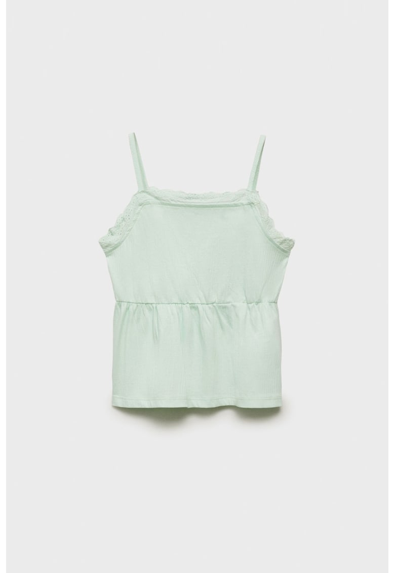 Top cu decolteu patrat si volan peplum Top cu decolteu patrat si volan peplum