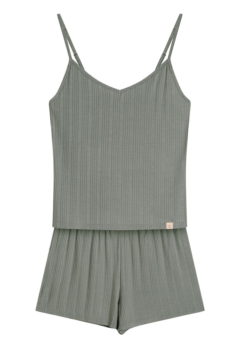 Pijama dama Jenius2 verde pal - Logo